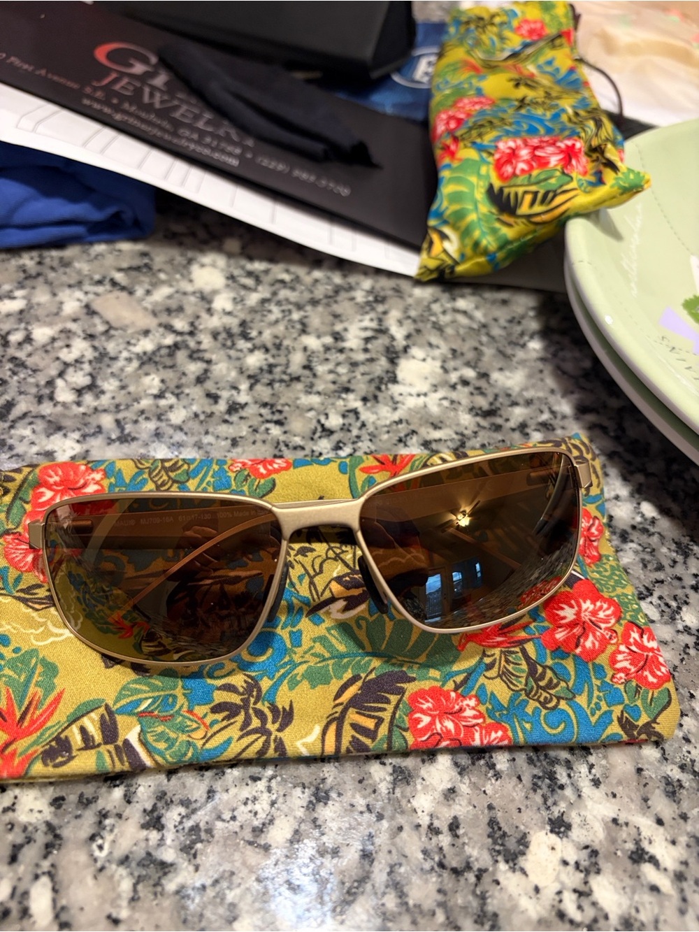 Maui Jim Polarized Brown Lens Sunglasses